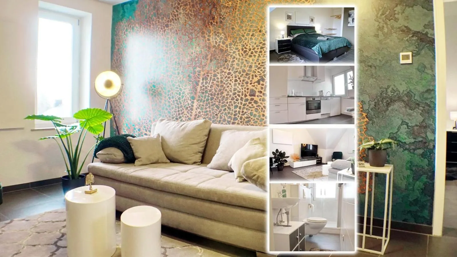 Modernes, Zentrales Apartment In Troisdorf, Region Koeln Bonn, 3 Etage, Maximal Fuer 4 Personen, Parkplatz & Netflix Inklusive 0*, Troisdorf